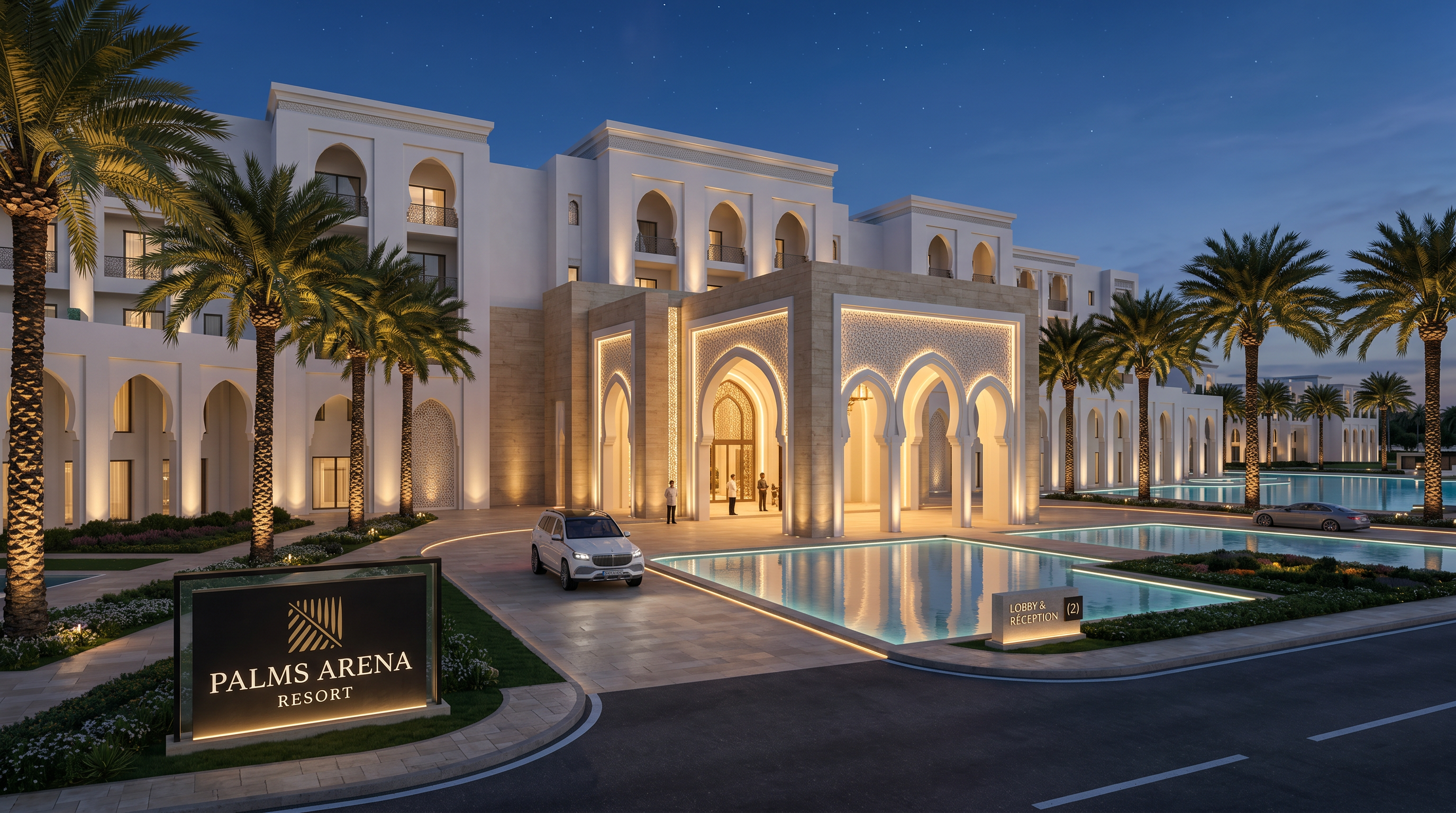 Architecture premium du resort